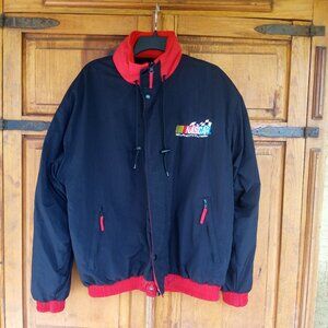 NASCAR reversible heavy jacket fleece lining